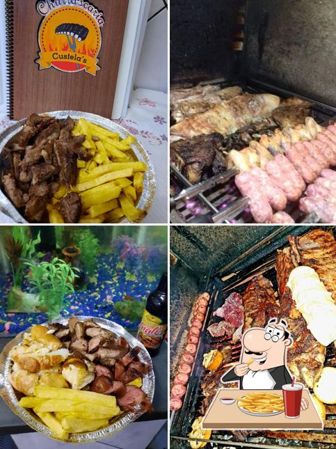 Batata frita em Churrascaria Custela's