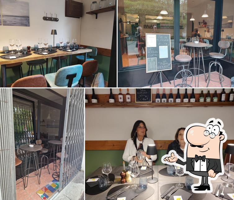 Gli interni di Cibarìa Bistrot