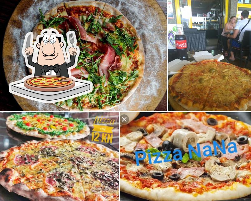 Scegli una pizza a Fast food NANA