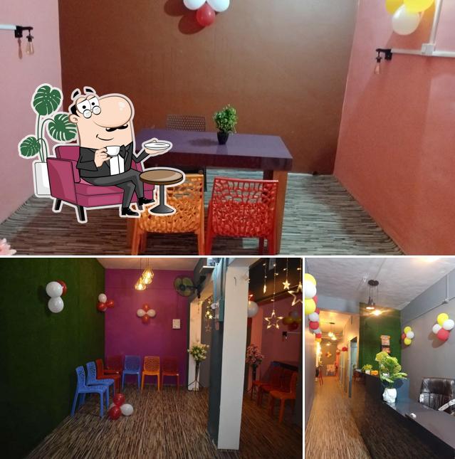 The interior of Friendzone cafe