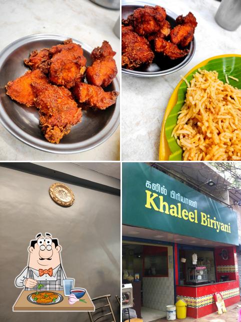 Chicken wings at Khaleel biryani and fast food