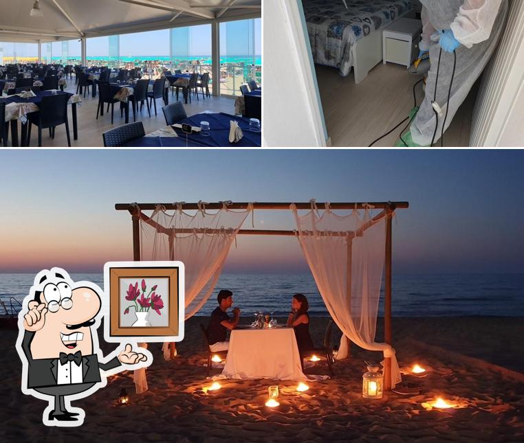 Gli interni di Lido Rosa Rooms