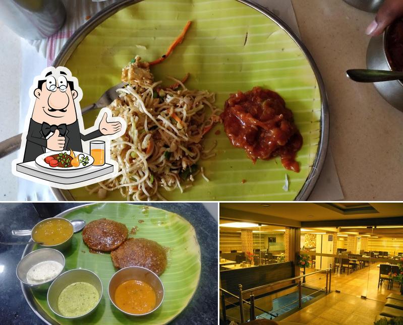 The restaurant's food and interior