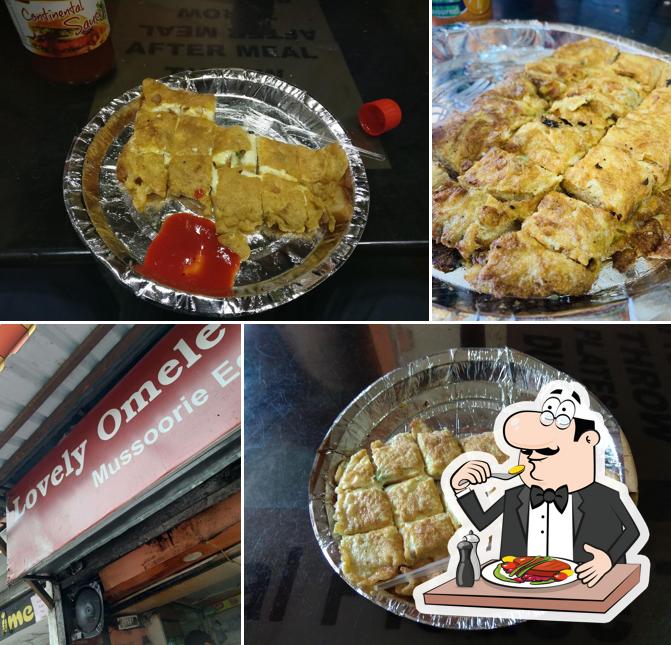 Food at Lovely Omelette Centre