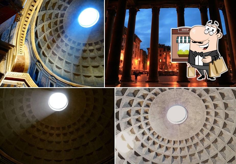 Puoi goderti l'aria fresca dal dehors di Agrippa al Pantheon