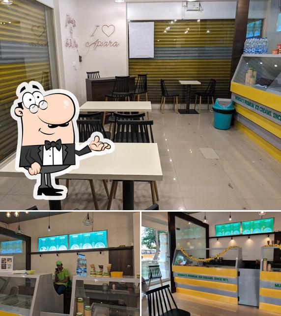 Check out how Apsara Ice Creams looks inside
