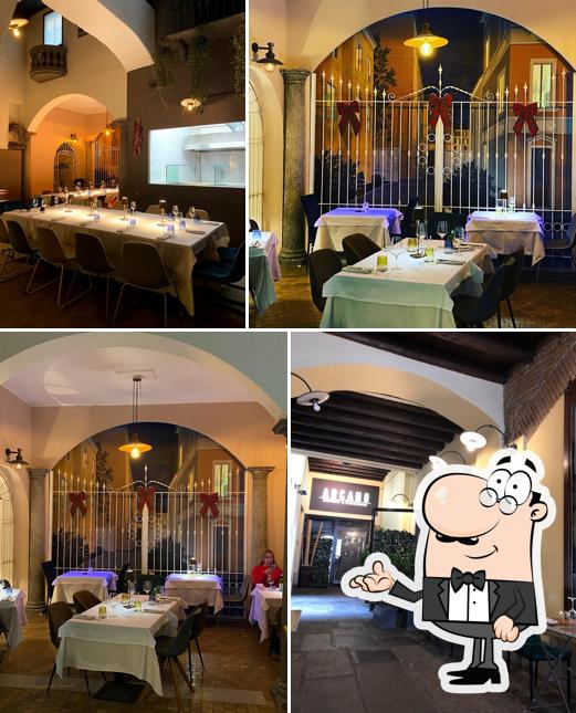 Gli interni di Arcano Restaurant & Music