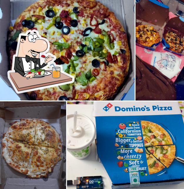 Food at Domino's Pizza
