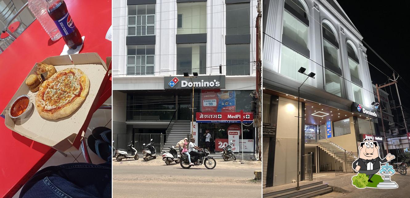 The exterior of Domino's Pizza Risali, Bhilai