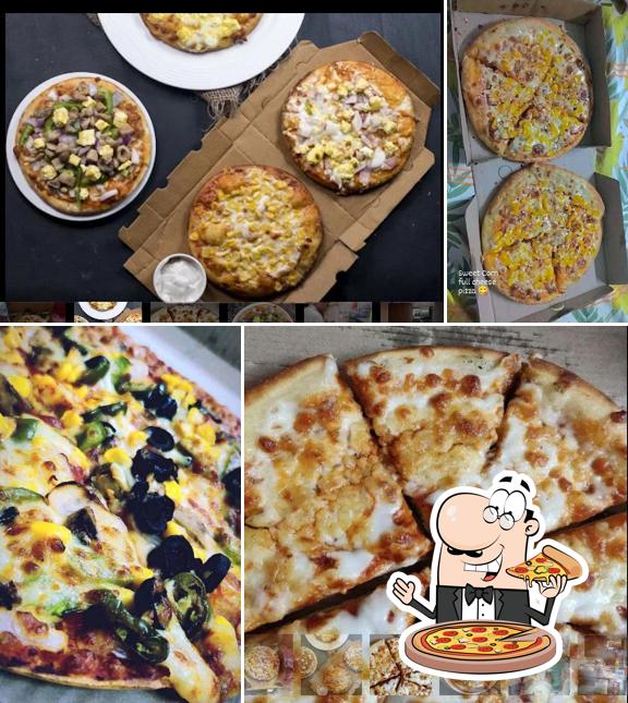Try out different variants of pizza