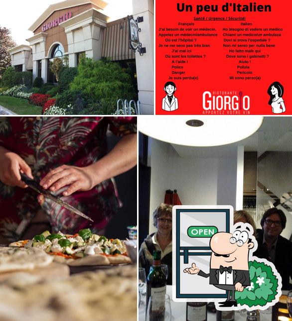 Jetez un coup d’œil à quoi ressemble Giorgio Ristorante à l'extérieur
