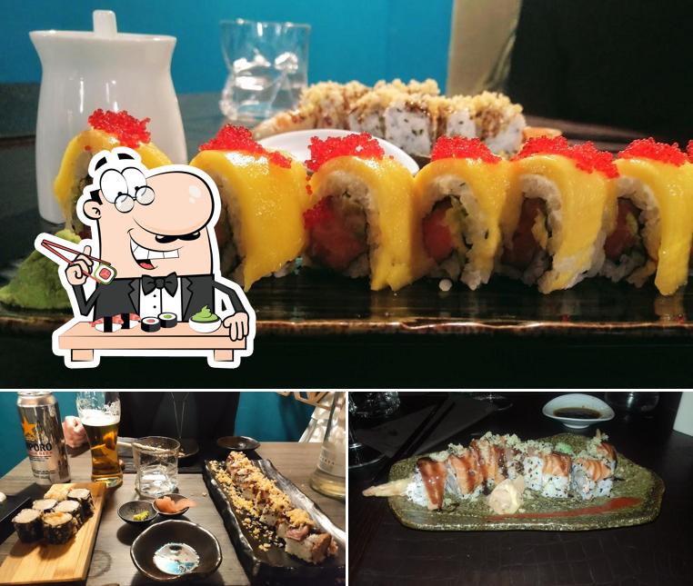 Ordina le diverse opzioni di sushi