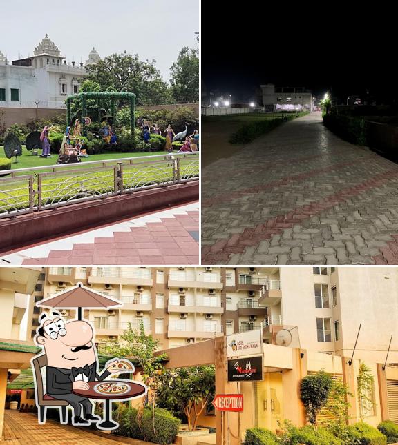 Check out how Namaste Restaurant - Opp. Prem Mandir, Vrindavan looks outside