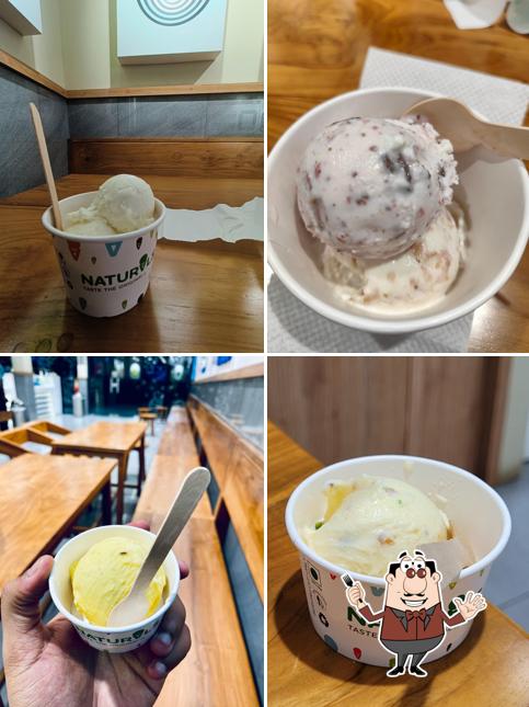 Food at Naturals Ice Cream