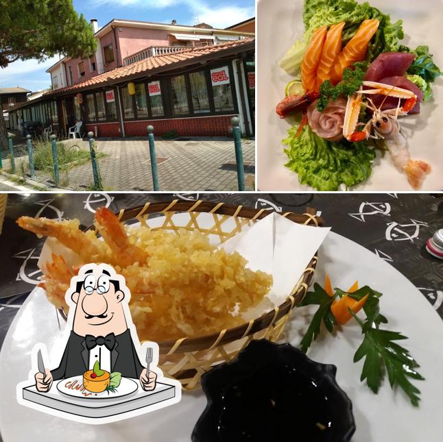 Dai un’occhiata alla immagine che raffigura la cibo e esterno di Ninja Sushi Dai un’occhiata alla immagine che raffigura la cibo e esterno di Ninja Sushi