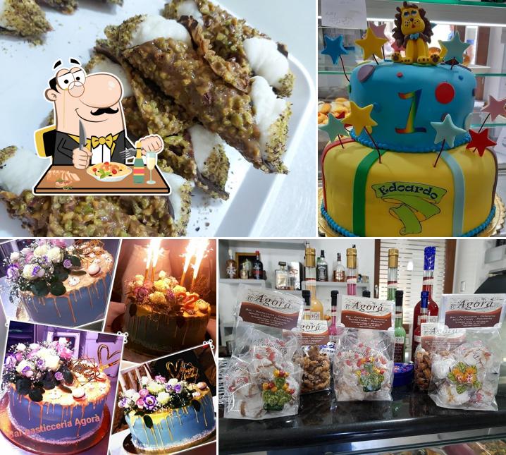 Platti al Pasticceria Agora'