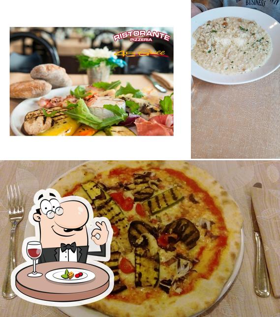 Cibo al 45 Grill, Ristorante Pizzeria