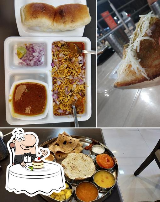Annapurna Dine In serves a selection of desserts