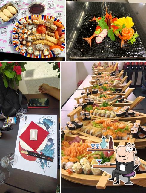 Gli interni di Arashi Sushi Mazara