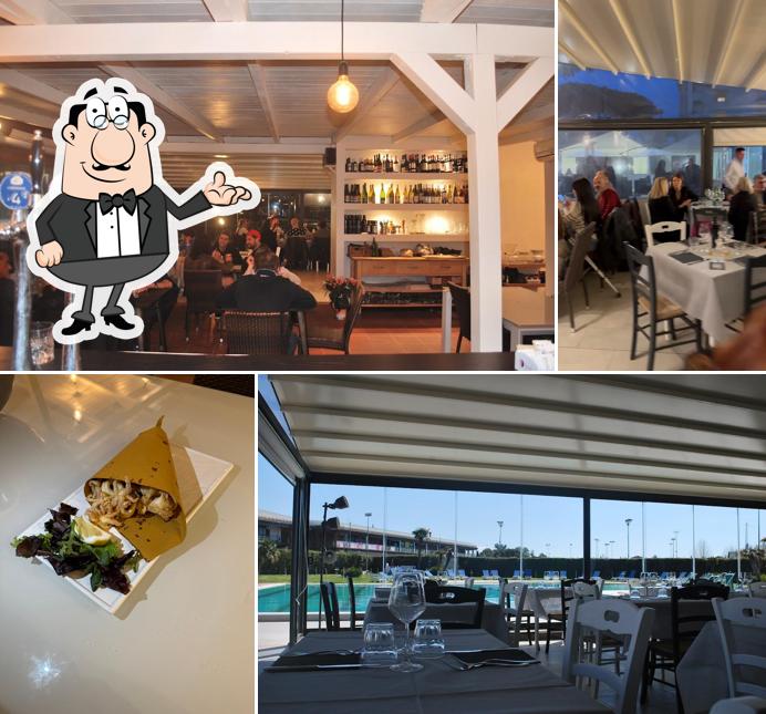 Gli interni di Aris Ristorante & pizzeria & Wine Pub