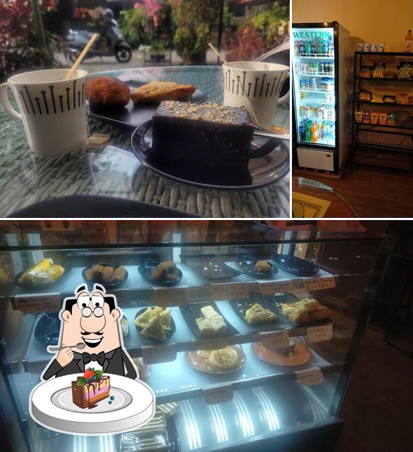 Chocolate cake at Chaikoot Bakery & Cafe