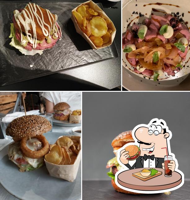 Ordina un hamburger a Ostè L'accento Sul Sapore