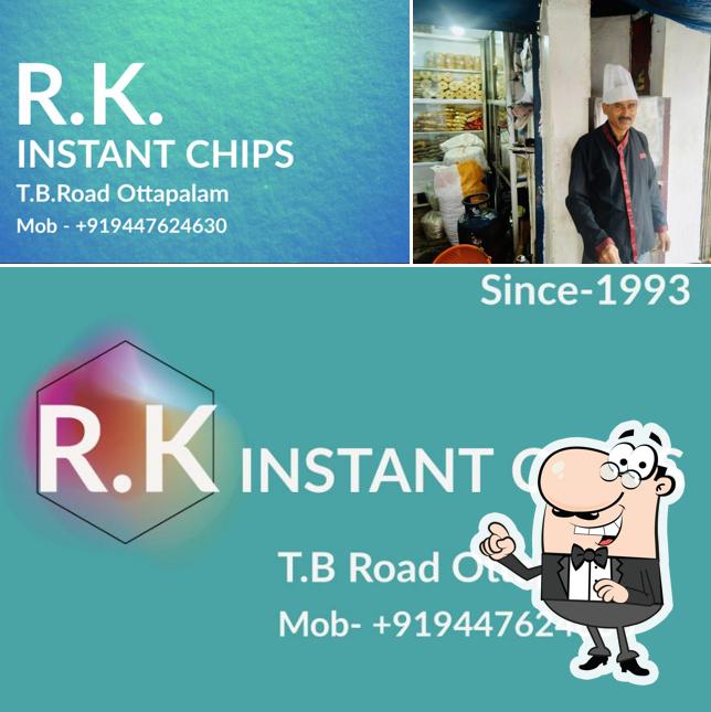 The interior of R.K. INSTANT CHIPS