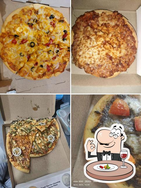 Food at Taranovas Pizza