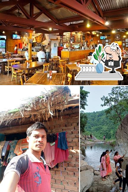 Among different things one can find exterior and interior at jaiswal restaurant