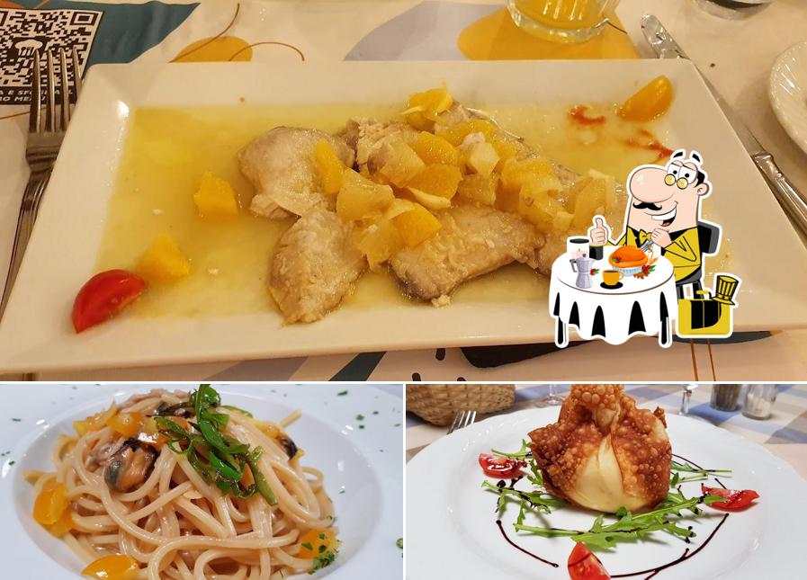 Cibo al trattoria zi'Carmela 1956