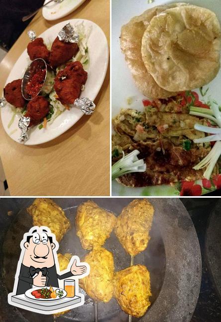 Food at Singh's Restaurant