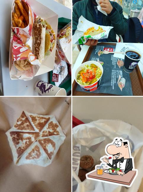Food at Taco Bell