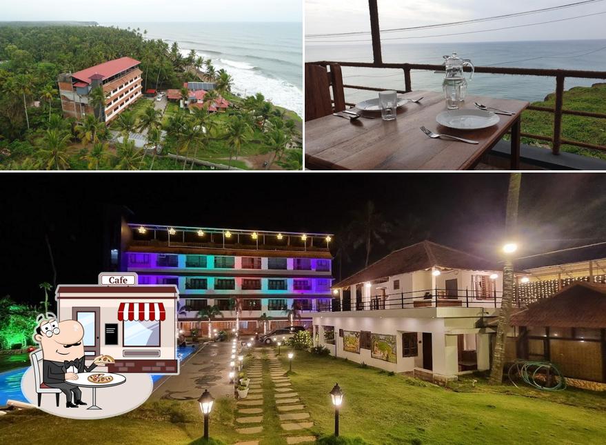 The image of exterior and interior at Ashokam Resort Varkala