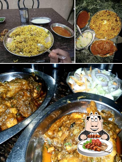 Pad thai and chicken curry at Hotel Charlie