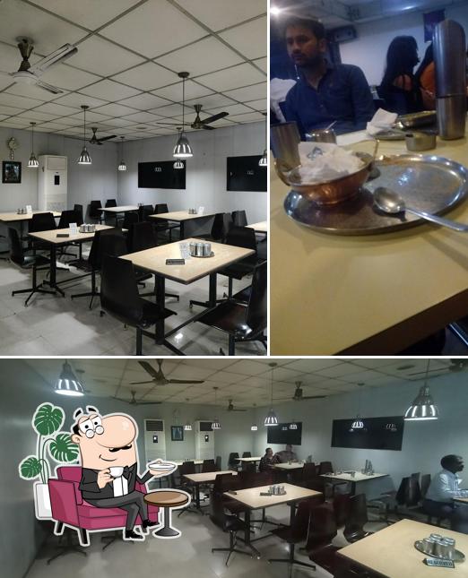 The interior of Annapurna Cafeteria Pure Veg