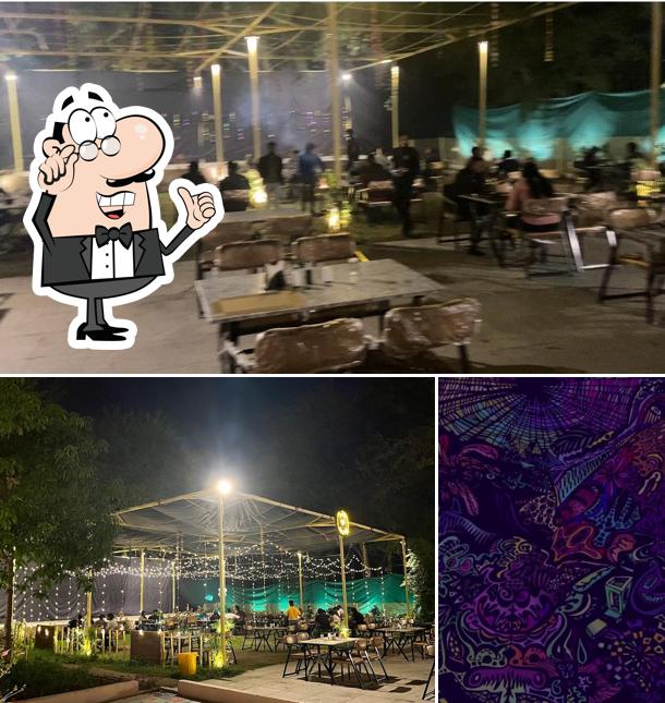 The interior of Bakasurr Cafe n Restro