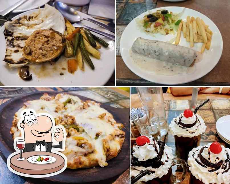 Food at Blue Mug Cafe