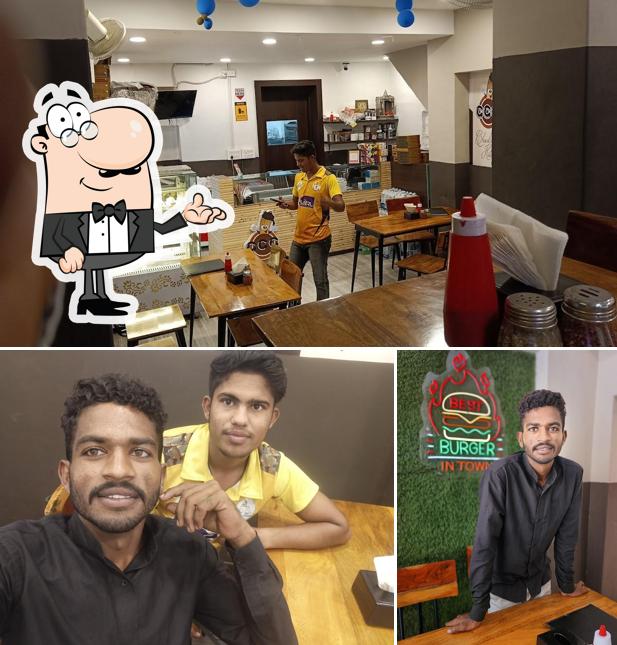 Take a seat at one of the tables at Cafe Choco Craze (CCC)