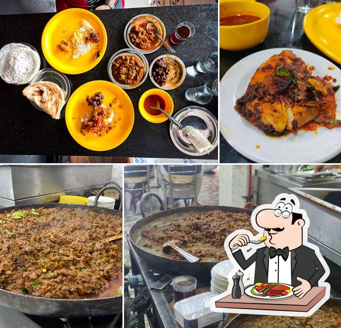 Food at Champion Restaurant