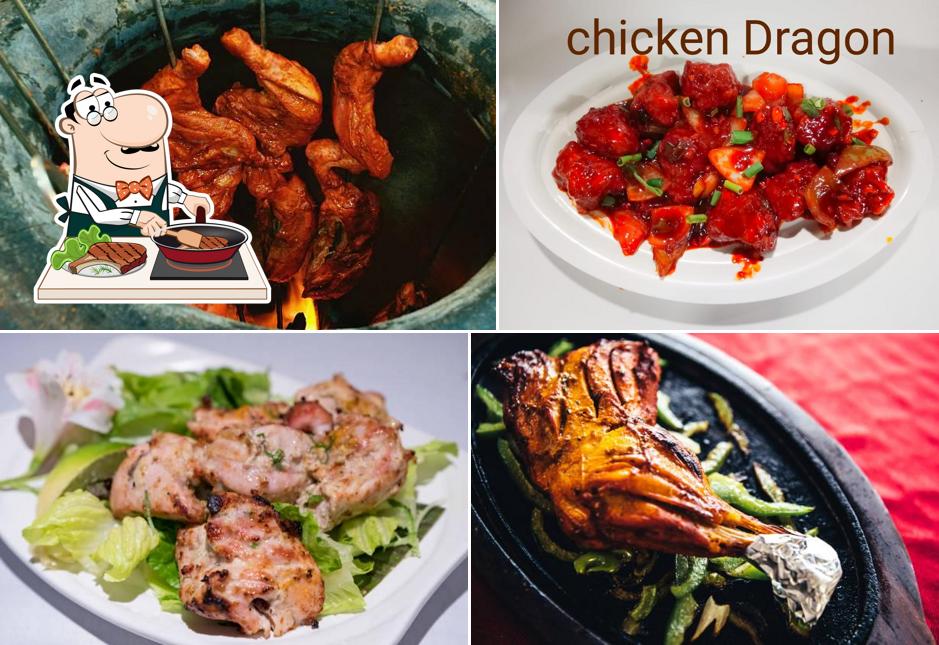 Get meat meals at Hotel Tiwale- Family Restaurant