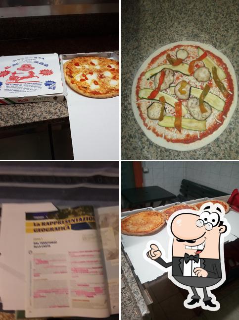 Questa è la foto che raffigura la interni e cibo di Pizzeria & Kebab express