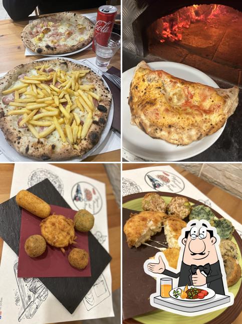 Platti al Pizzeria del borgo