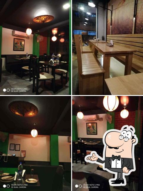 The interior of Beijing Bites