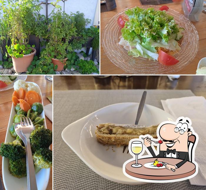 Platti al Restaurant Grünfeld