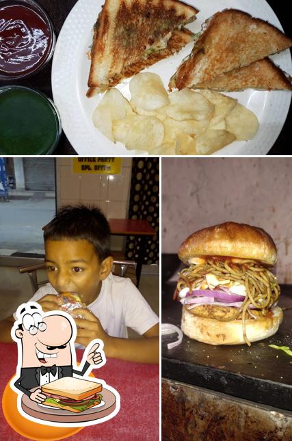 Grilled cheese sandwich at Heaven Food Corner