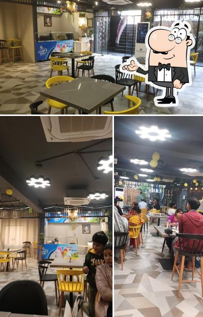 The interior of Hind Food Hub