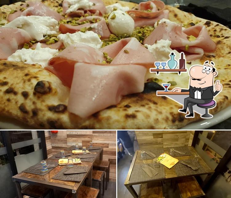 Fuoco e Farina si caratterizza per la interni e cibo