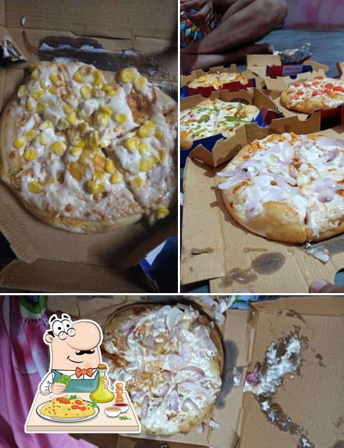 Food at Lado pizza kitchen