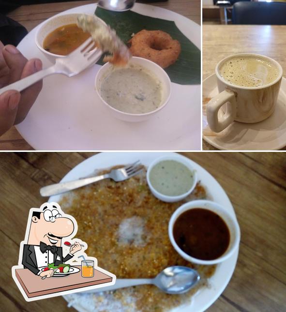 Among various things one can find food and beverage at Namaste Idli
