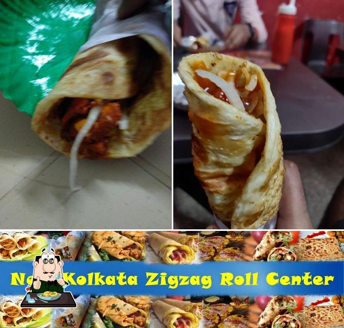 Food at New Kolkata Roll Center